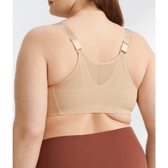 Glamorise NWOT 56B MagicLift Front Close Posture Back Wire Free Full Coverage - Picture 2 of 11